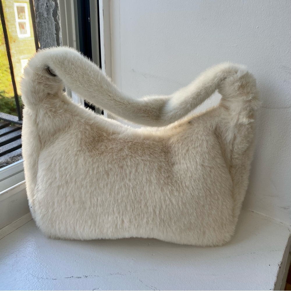 Faux Fur Shoulder Bag